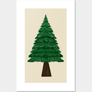 Christmas Tree Posters and Art